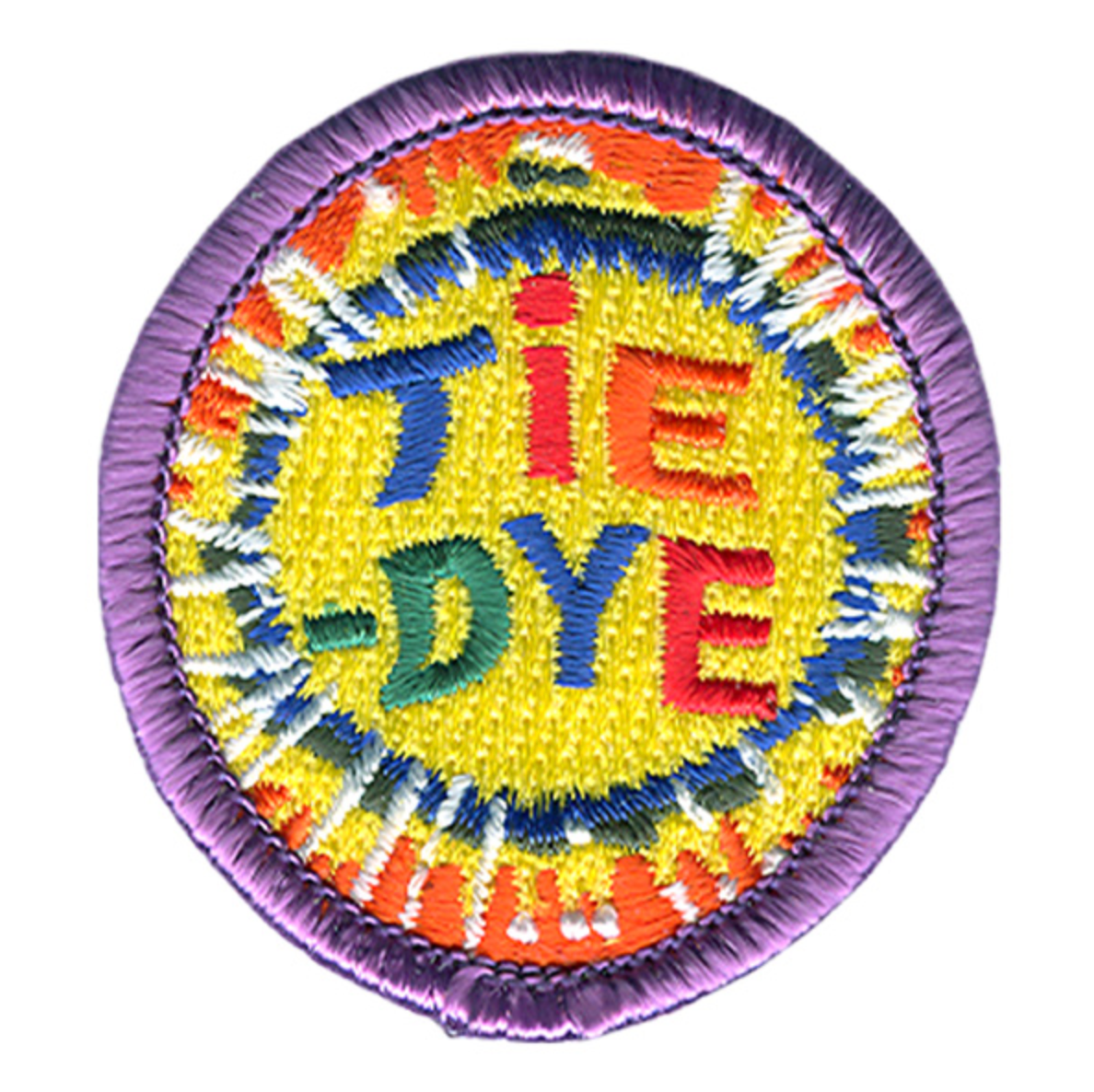 Tie-Dye Circle Patch