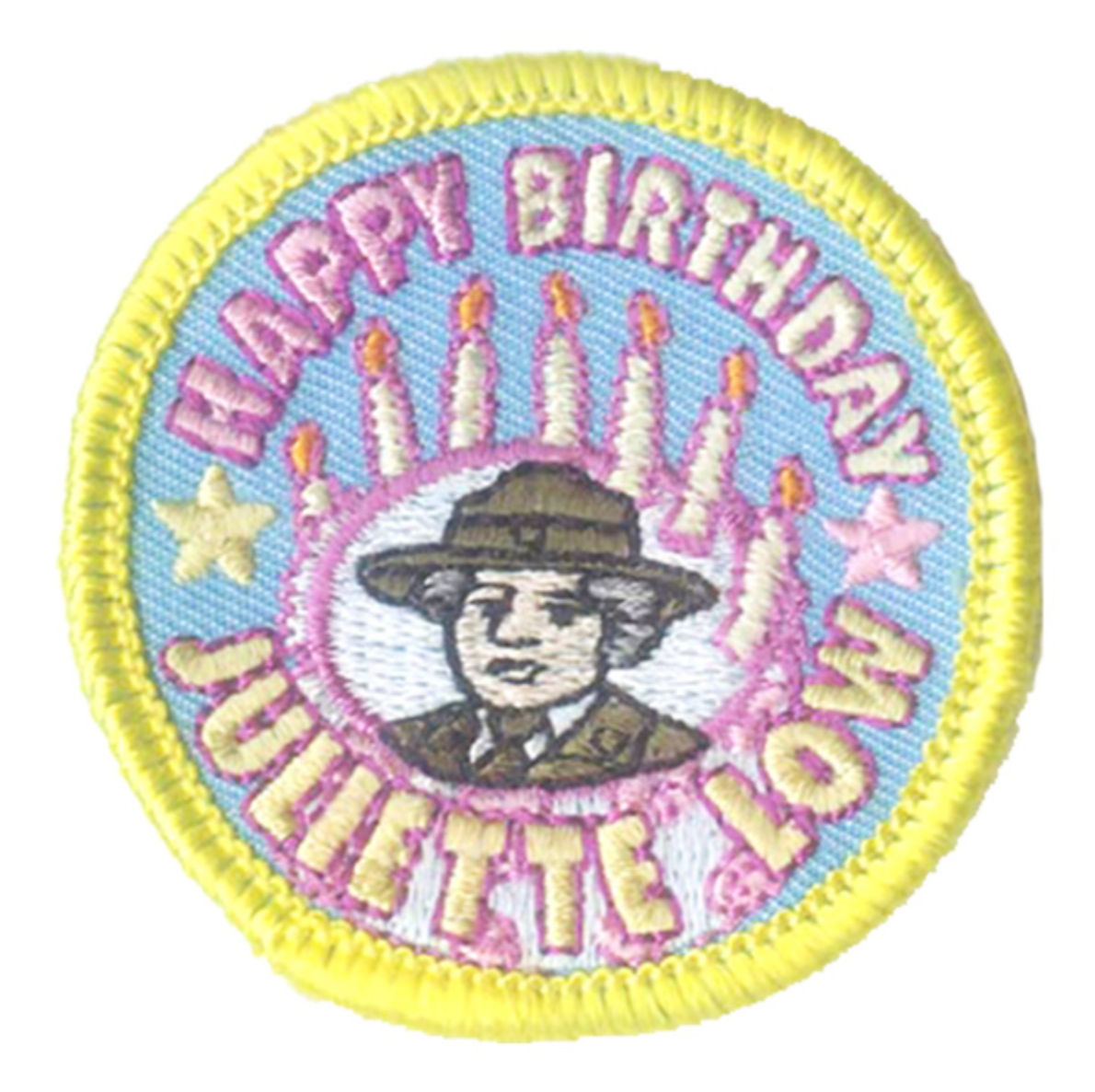 Happy Birthday Juliette Low Patch