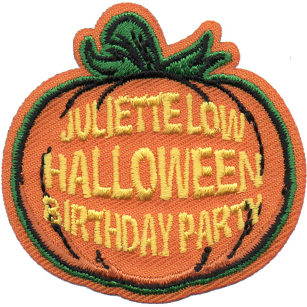 Juliette Low Halloween Birthday Party Patch