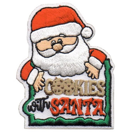 Cookies with Santa Patch