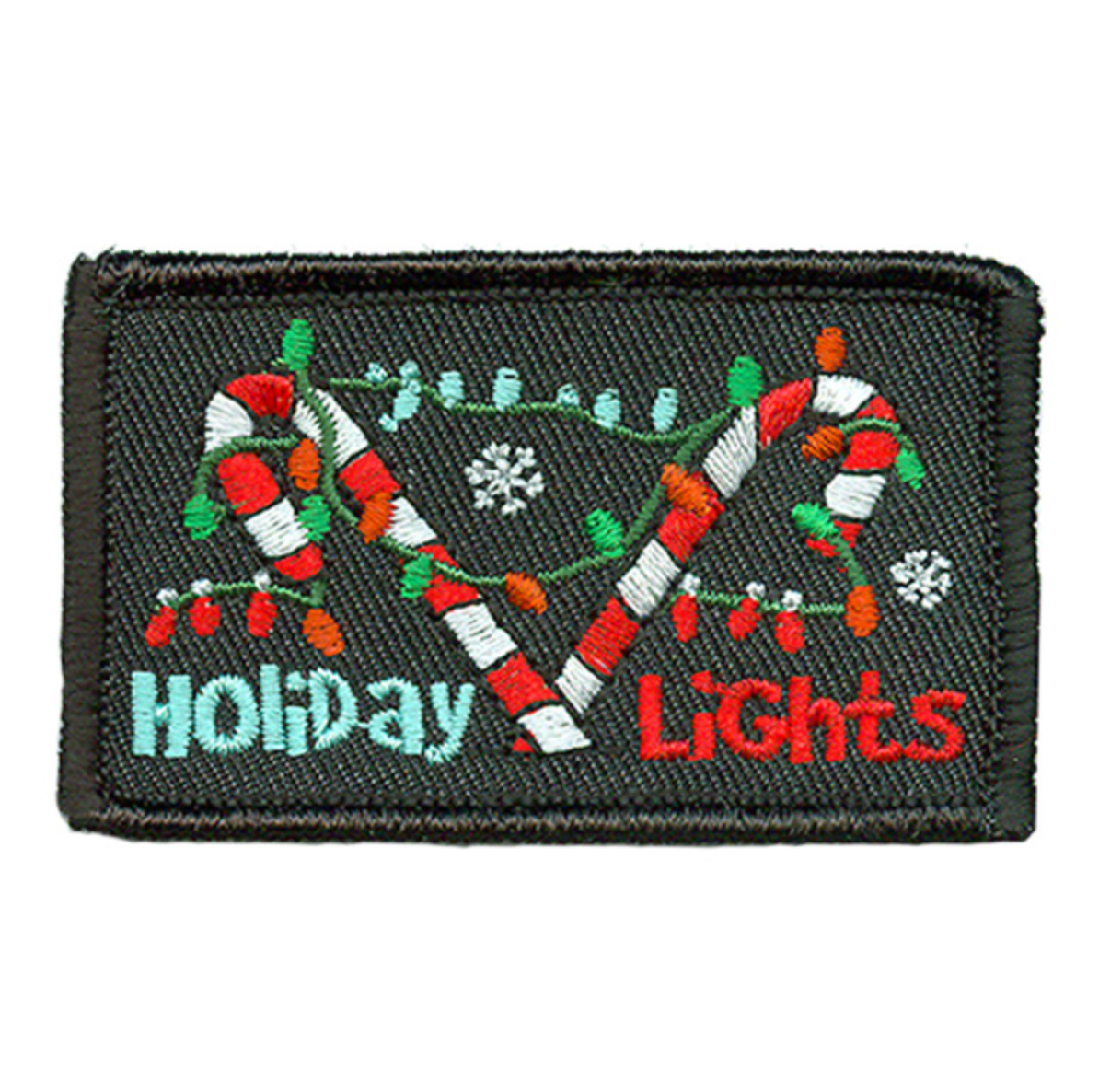 Holiday Lights Patch Girl Scout News and Activities
