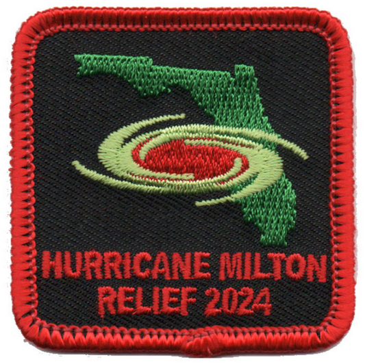 2024 Hurricane Milton Relief Patch