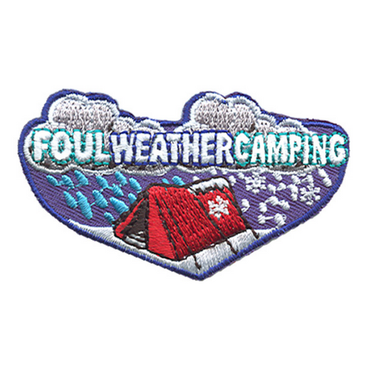 Foul Weather Camping Patch