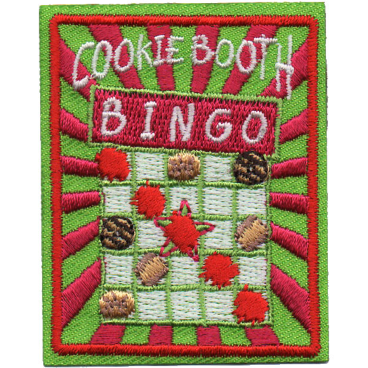 Cookie Booth Bingo Patch