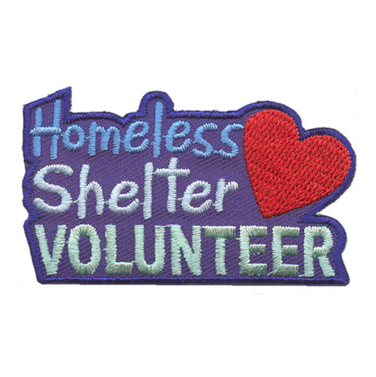 Homeless Shelter Volunteer Patch