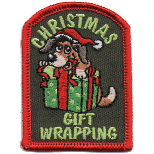 Christmas Gift Wrapping Patch
