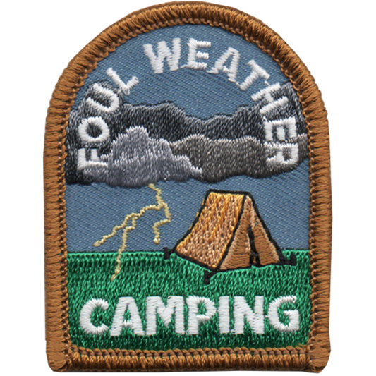 Foul Weather Camping Patch