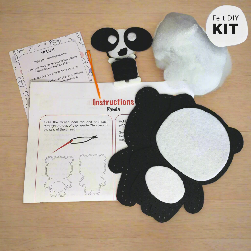 Cookie Mascot Panda Sewing Kit Girl Scout News and Activities