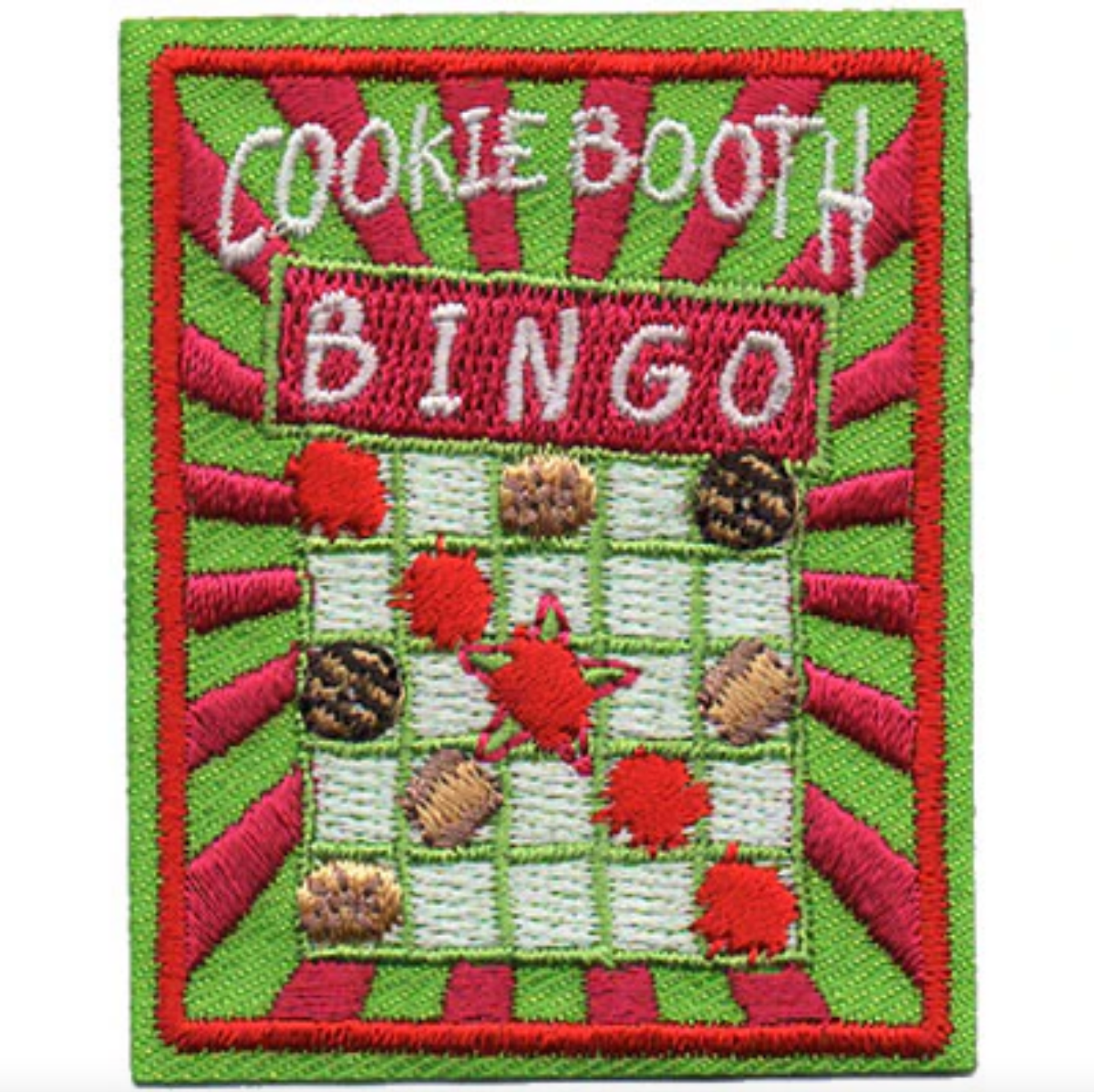 Cookie Booth Bingo Template