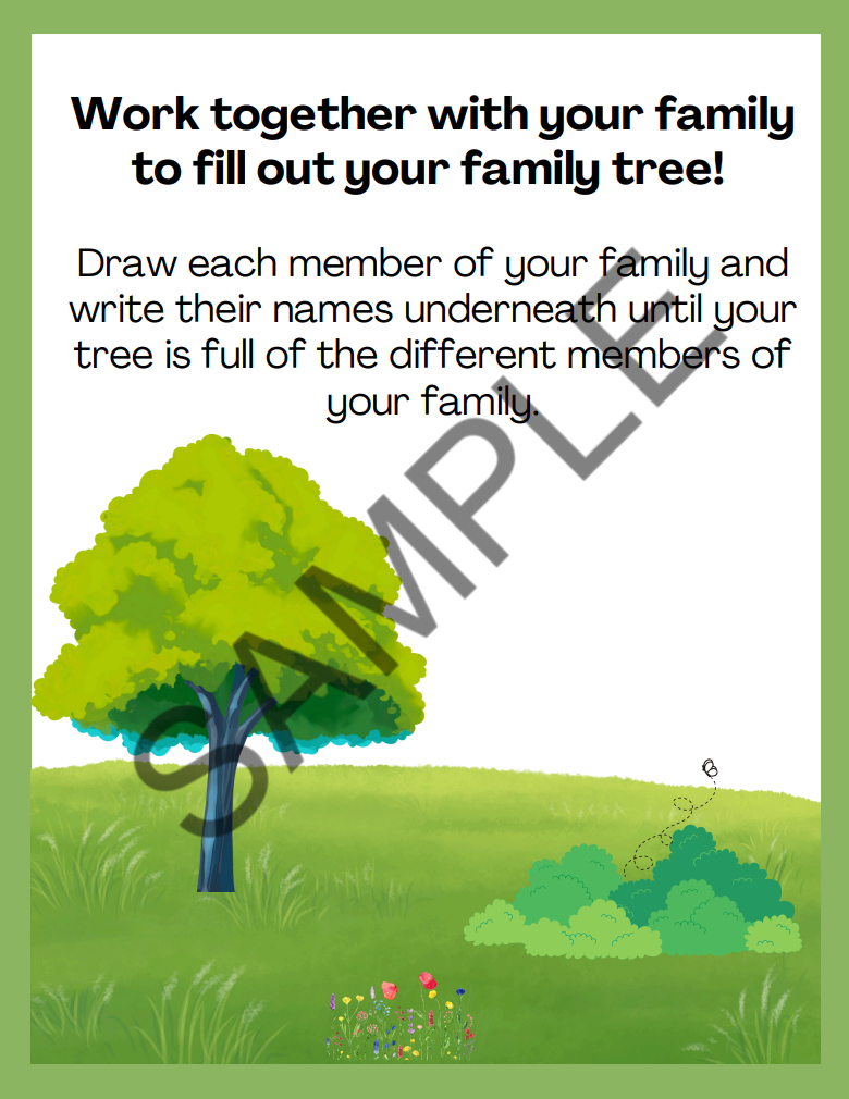 My Family Tree Activity Book