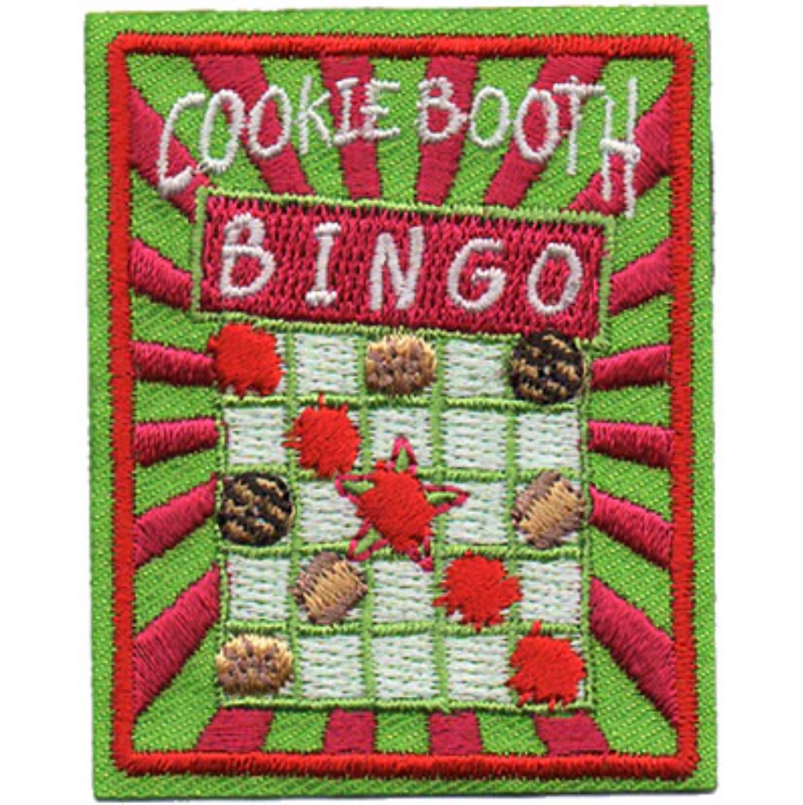Cookie Booth Bingo Template