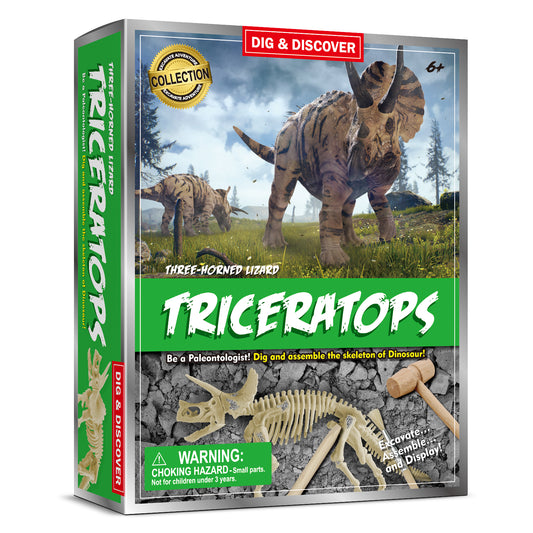 Triceratops Dig Kit