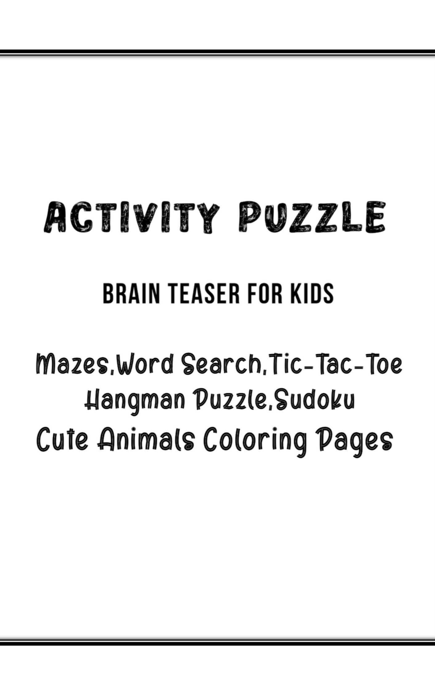 Brainteasers for Brownies, Juniors and Cadettes (76 ACTIVITIES!)