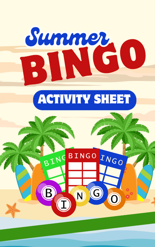 Summer Bingo Activity Sheet