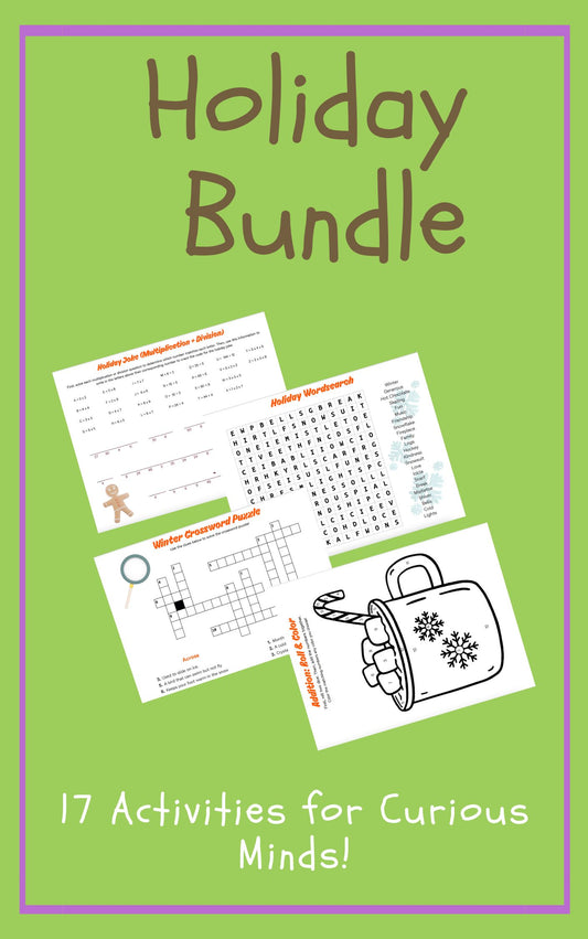 Holiday Bundle (17 Activities!)