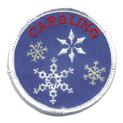 Caroling (Snowflakes) Patch