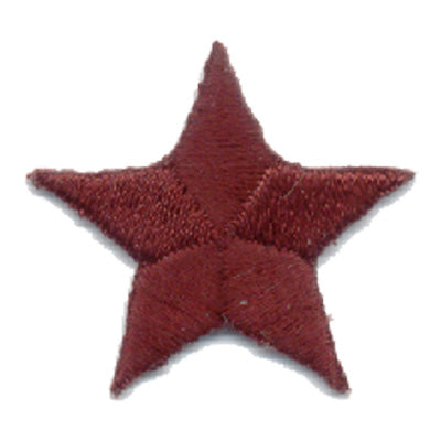 Star - Burgundy Patch