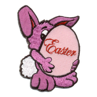 Easter  (Bunny W/ Egg) Patch