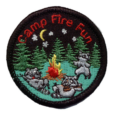 Campfire Fun (Raccoons) Patch