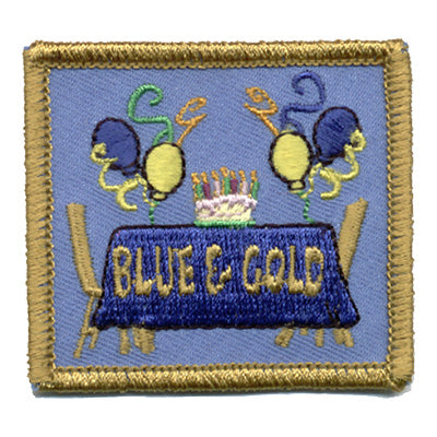 Blue & Gold Patch