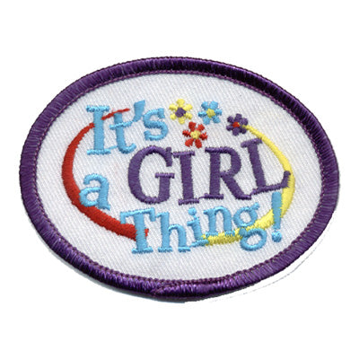 It's A Girl Thing Patch