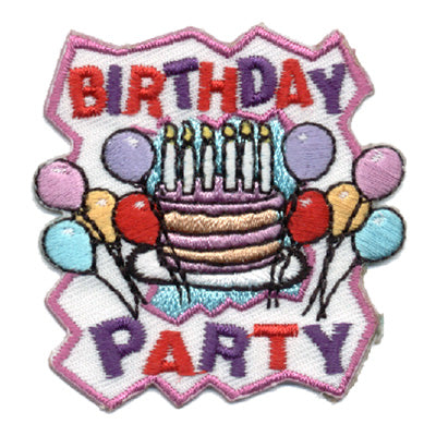 Birthday Party Patch