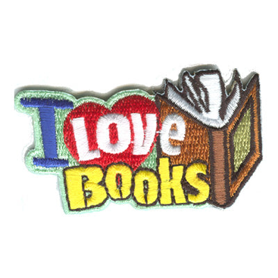 I Love Books Patch