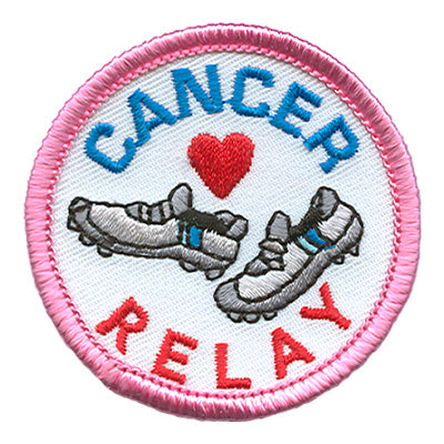 Cancer Relay (Shoes) Patch