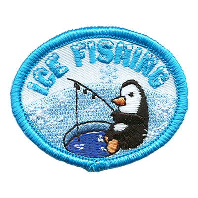 Ice Fishing (Penguin) Patch