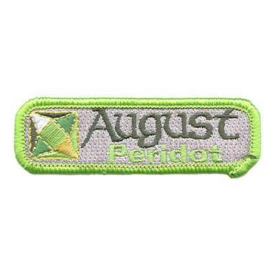 Birthstone-Aug-Peridot Patch