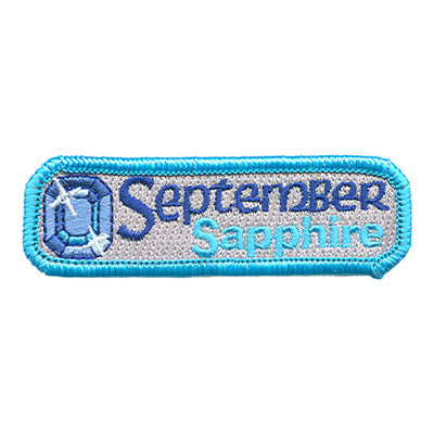 Birthstone-Sept-Sapphire Patch