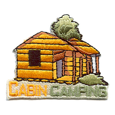 Cabin Camping Patch