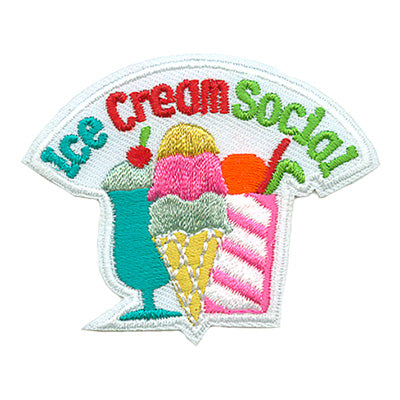 Ice Cream Social Patch