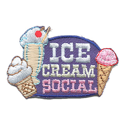 Ice Cream Social Patch