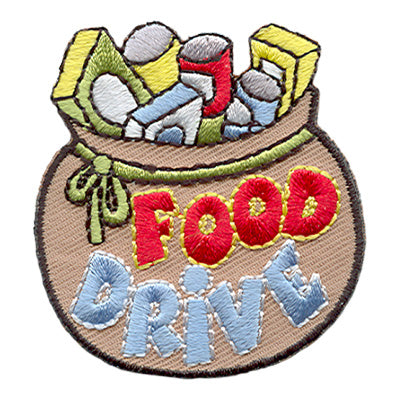 Food Drive Patch