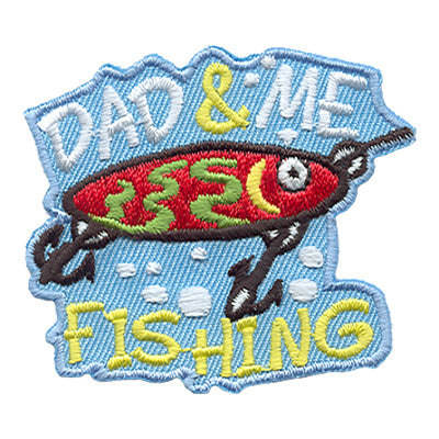 Dad & Me Fishing Patch