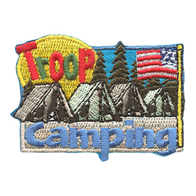 Troop Camping Patch