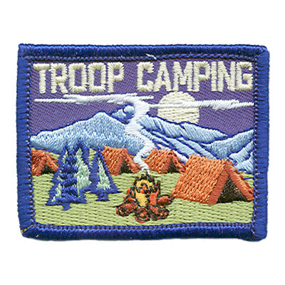 Troop Camping Patch