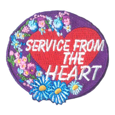 Service From The Heart  Patch