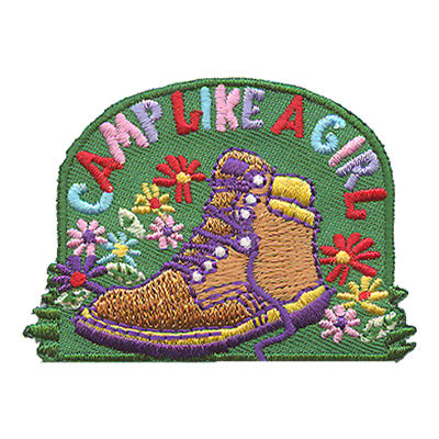 Camp Like A Girl Patch