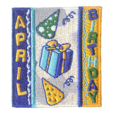 April Birthday Patch