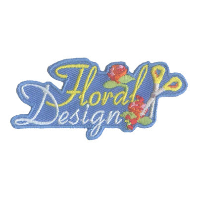 Floral Design Patch