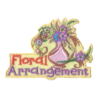 Floral Arrangement Patch