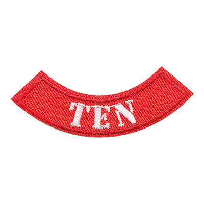 Ten Miles Rocker Patch