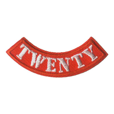 Twenty Miles Rocker Patch