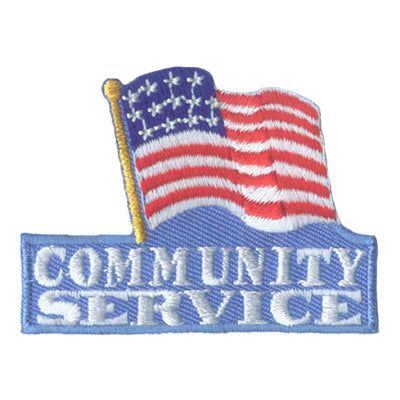 Community Service  Patch