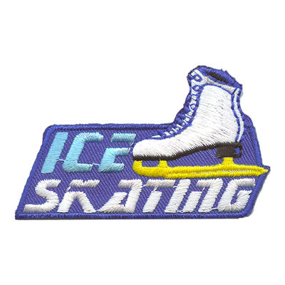 Ice Skating ( One Skate) Patch