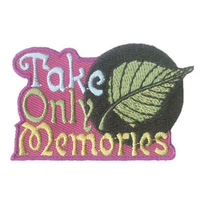 Take Only Memories Patch