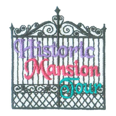 Historic Mansion Tour Patch