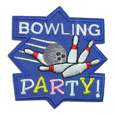 Bowling Party Patch